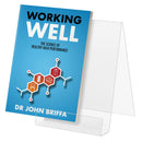 Présentoir à livres en acrylique