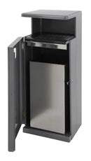 Buitenafvalbak met Asbak en Deksel