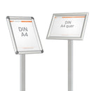 ECO Présentoir sur pied avec cadre à clip A4