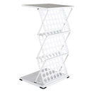 Folderhouder A4 - 6x Opvouwbaar met Balie