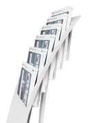 Porte Brochures A4 Sur Pied Incurvé