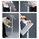 Kliklijst op Voet Hoogte Verstelbaar