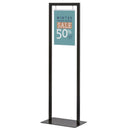 Présentoir sur pied ECO avec cadre à clip Premium