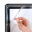 Kliklijst 25mm Waterdicht Zwart