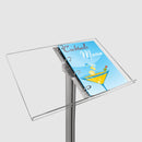 Porte-menu A4 en acrylique avec support