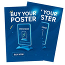 2x Affiche imperméable – Choisissez votre format