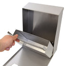 Wandasbak Buiten RVS met Frontinworp