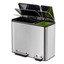EKO Ecocase Recycler Double Pedaalemmer 30+15 Litre