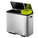 EKO Ecocase Recycler Double Pedaalemmer 30+15 Litre