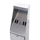 Vrijstaande Asbak Buiten RVS 4,4 litres