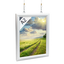 Cadre clic-clac 25 mm double face suspendu