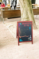 Krijtstoepbord 55 x 85 cm Premium