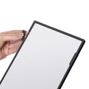 Porte-affiche avec support en T noir