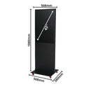 43" LG 4K Digitale Signage Totem op Wielen – Zwart – 24/7 Professioneel Reclamescherm – Met CMS, Webbeheer, Content Planner & Editor