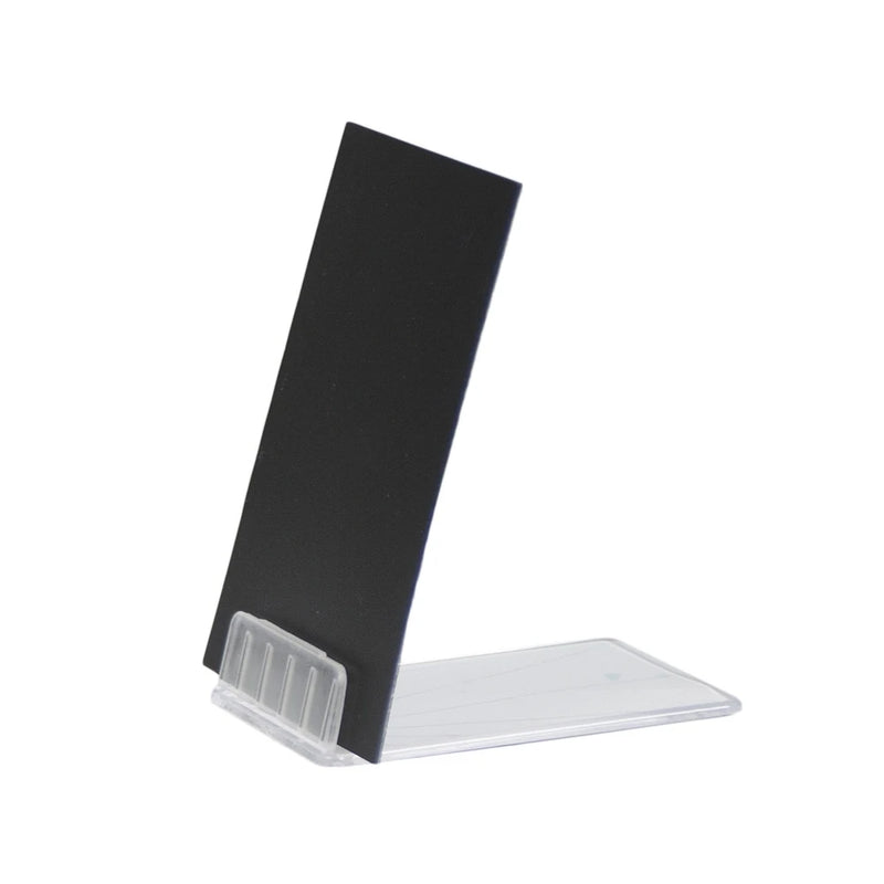 Supports en acrylique pour étiquettes mini-tableaux à craie 10x
