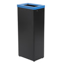 Poubelle de tri en acier 42 litres