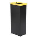 Poubelle de tri en acier 42 litres