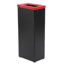 Poubelle de tri en acier 42 litres