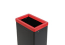 Poubelle de tri en acier 42 litres