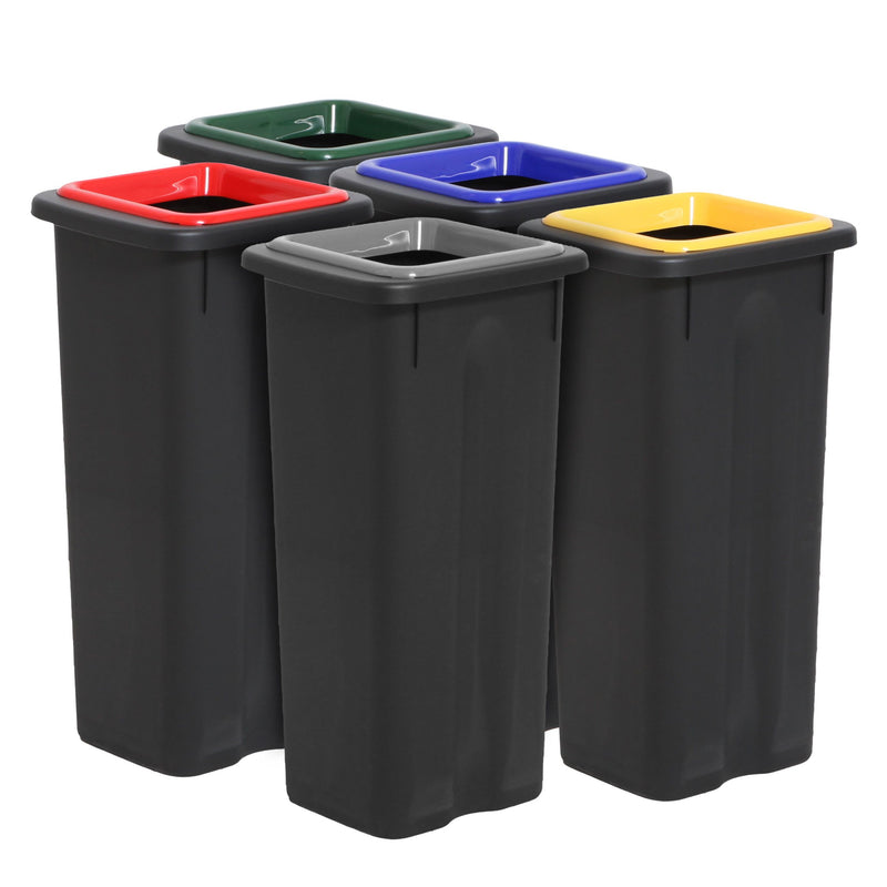 Système de tri des déchets 2x 20 litres