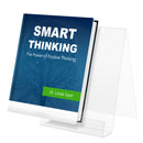 Présentoir à livres en acrylique