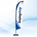 Beachflag Straight - Rechte beachflag