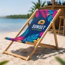 Bedrukte Strandstoel - Full Colour Print