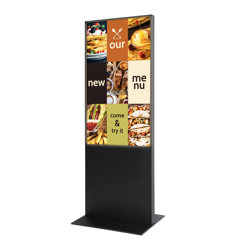 Digitale Totem Samsung Display Zwart