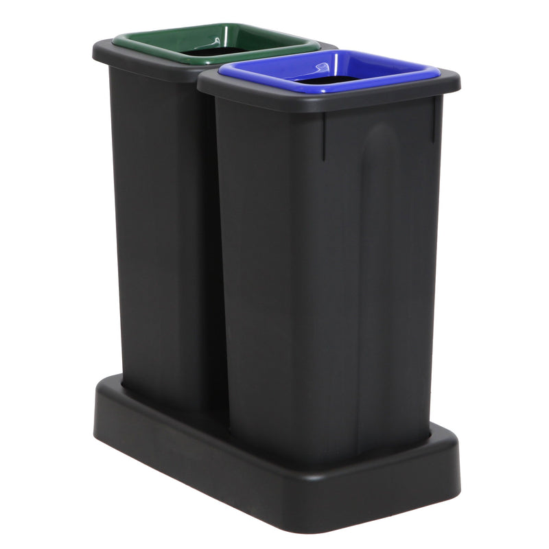 Châssis Duo pour système de tri des déchets - 2x 20 litres.