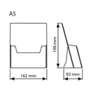 Porte-Brochures en acrylique pour table et comptoir