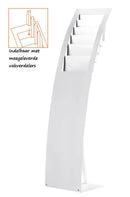 Porte Brochures A4 Sur Pied Incurvé