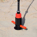Grondboor voor Beachflag.