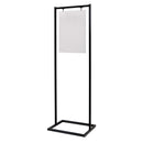 Présentoir avec Grand Cadre à Clic Noir