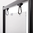 Présentoir avec Grand Cadre à Clic Noir