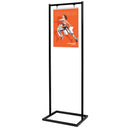 Présentoir avec Grand Cadre à Clic Noir