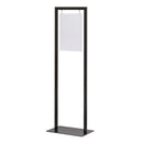 Présentoir sur pied ECO avec cadre à clip Premium