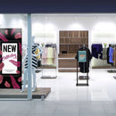 Présentoir sur pied ECO avec cadre à clip Premium