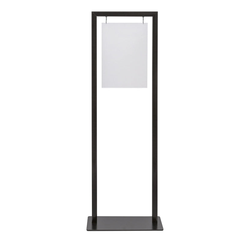 Présentoir sur pied ECO avec cadre à clip Premium