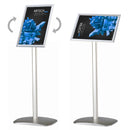 Présentoir sur pied ECO avec cadre à clip Premium