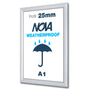 Cadre clic-clac 25mm étanche