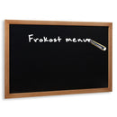 Tableau noir en bois de teck Woody