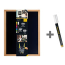 Tableau noir en bois de teck Woody