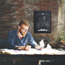 Tableau Noir en bois Woody noir