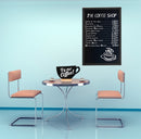 Tableau Noir en bois Woody noir