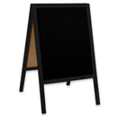 Krijtstoepbord 60x100cm