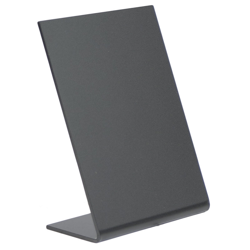 Présentoir de table A5 tableau noir avec support - 3PACK