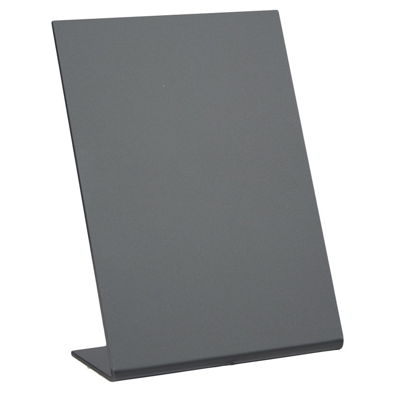 Présentoir de table A6 tableau noir avec support- 3PACK