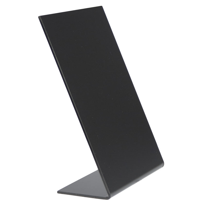 Présentoir de table A6 tableau noir avec support- 3PACK