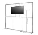 LED Beurswand Modulair Lightbox Dubbelzijdig – Incl. Print