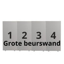 LED Lightbox SEG Combi Dubbelzijdig – Koppelbaar – Beurswand - Incl. print